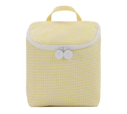 Take Away Insulated Lunch Bag - Gingham Buttercup