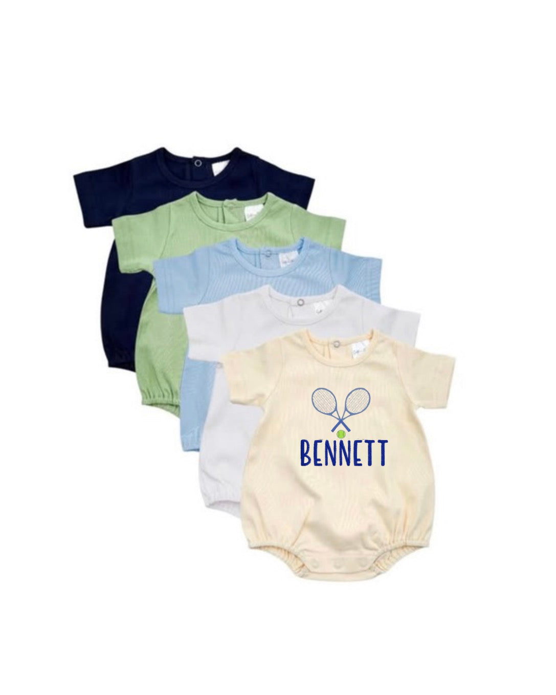 Boys Embroidered Play Bubble