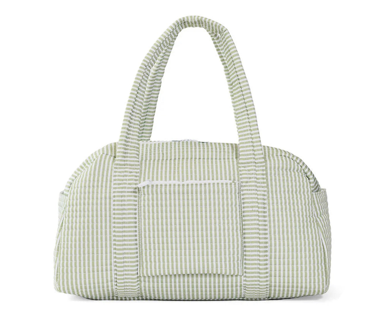 Quilted Grande Duffel - Pimlico Stripe Sage