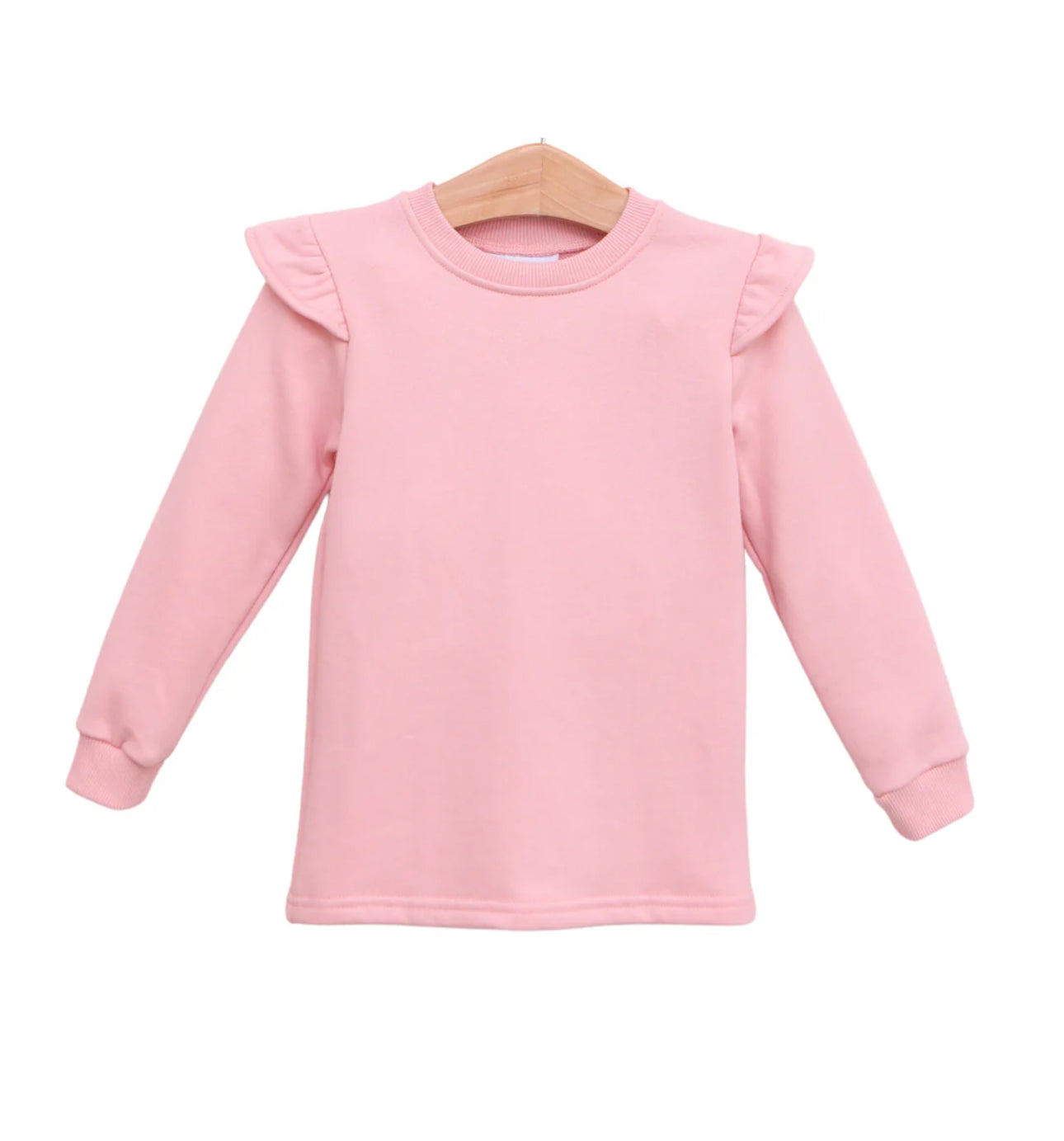 French Terry Flutter Pullover