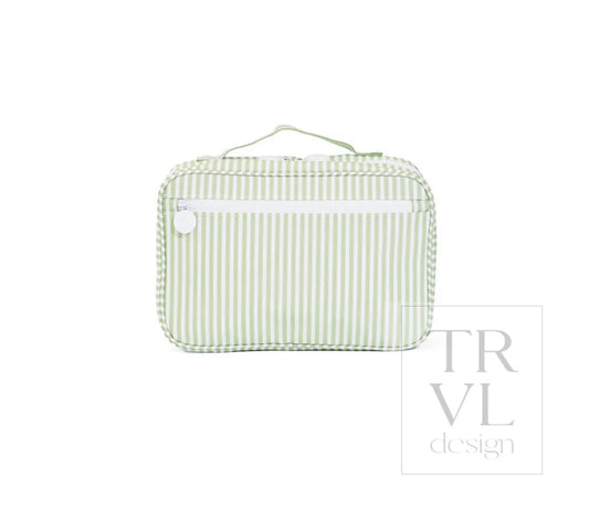 Bundle Up2 Hanging Toiletry Bag - Pimlico Stripe Sage