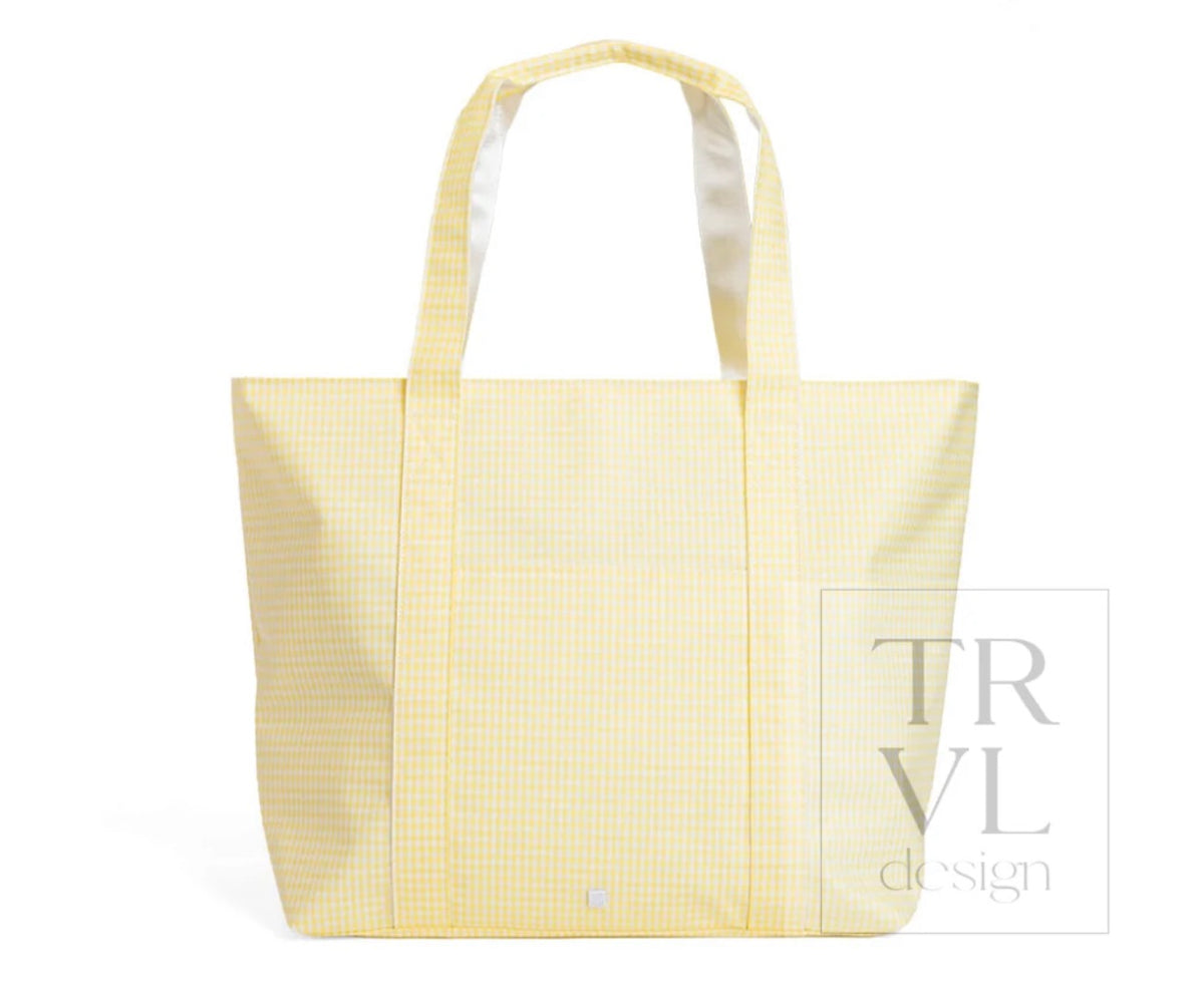 Jumbo Tote X- Large Tote Gingham Buttercup