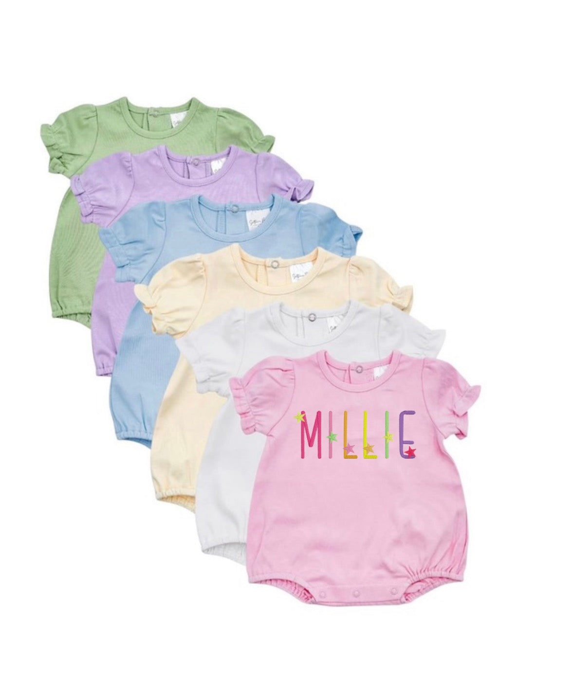 Girls Embroidered Play Bubble