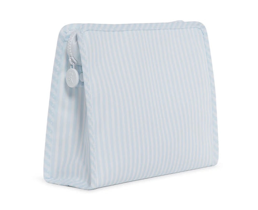 Roadie Medium Zip Pouch - Pimlico Stripe Blue