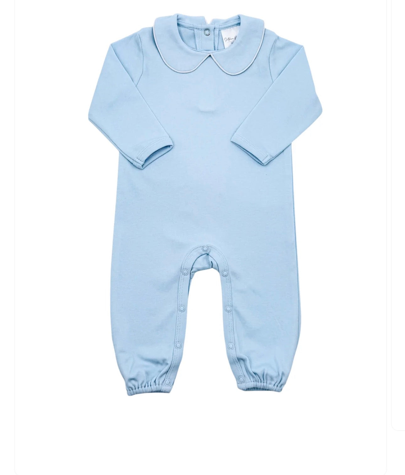 Boys Valentines long sleeve romper