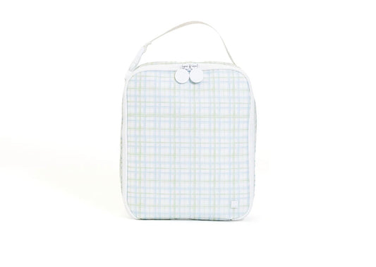 Lunchbox Insulated Lunch Bag - Classic Plaid Green