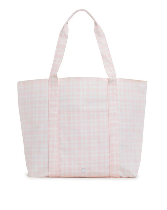 Jumbo Tote X- Large Tote Pimlico Plaid Pink