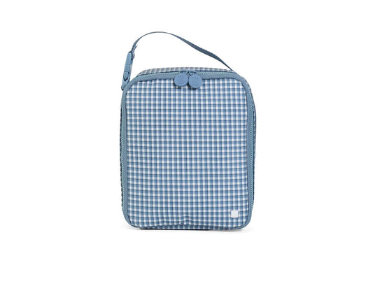Lunchbox Insulated Lunch Bag - Rodeo Check Indigo