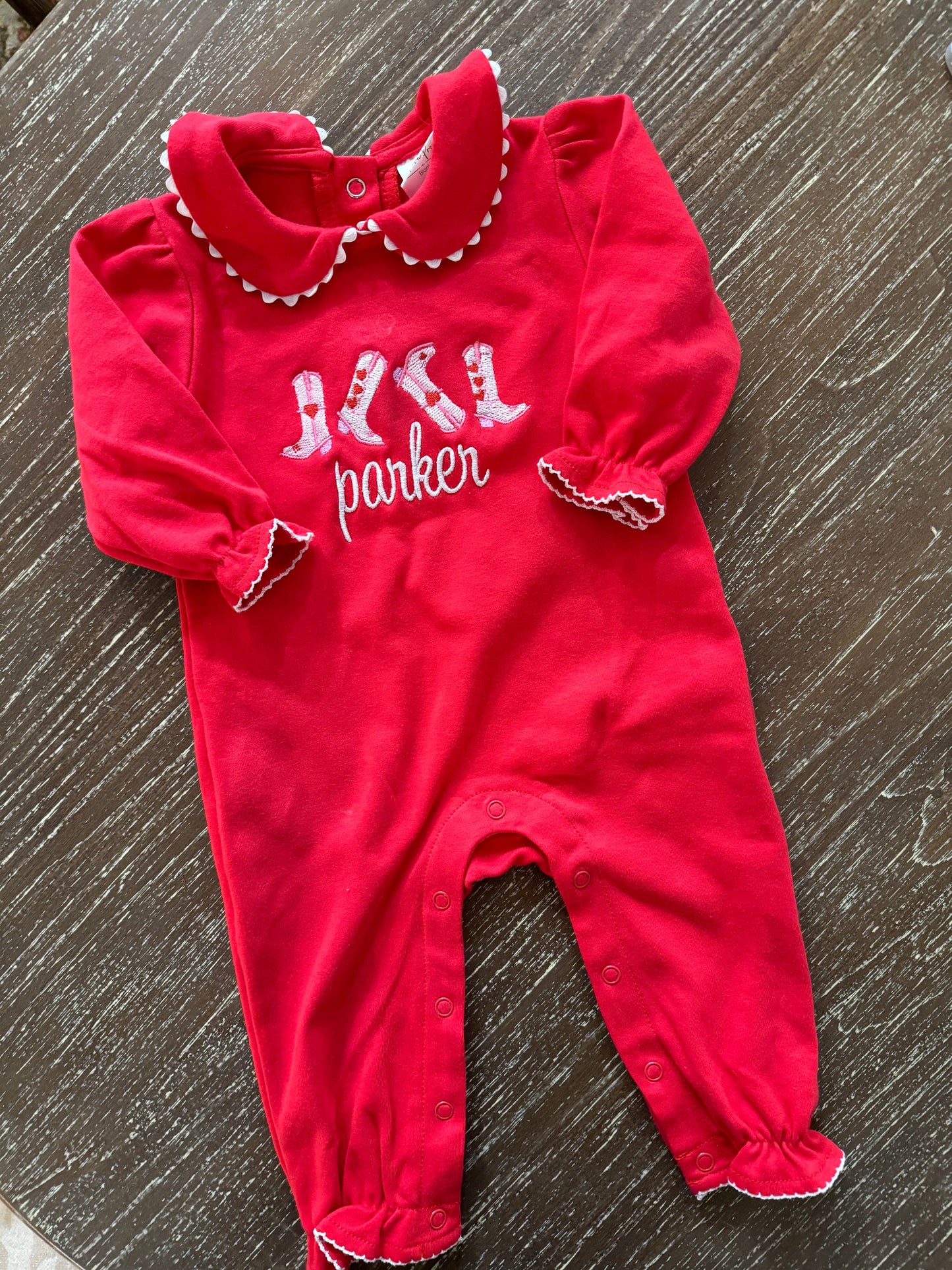 Girls Long Sleeve Romper