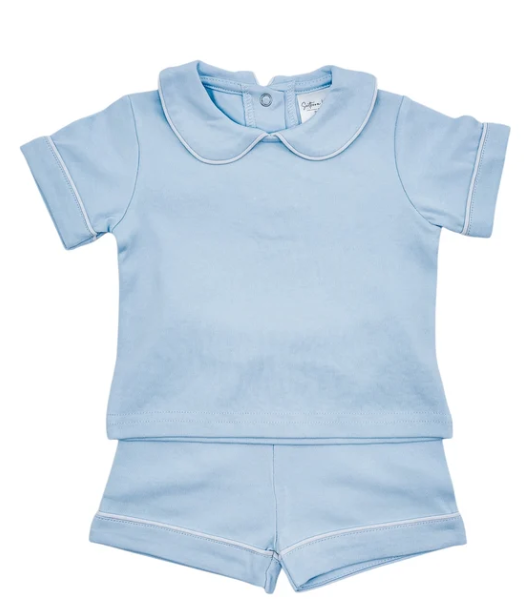 Boys Collard Short Sets