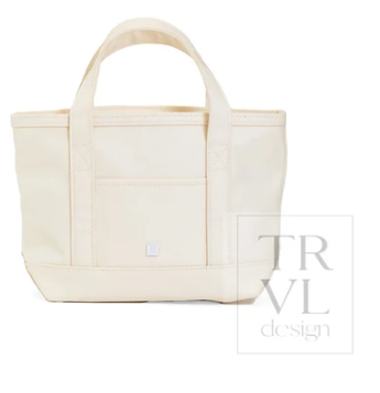 Mini Tote - Coated Canvas