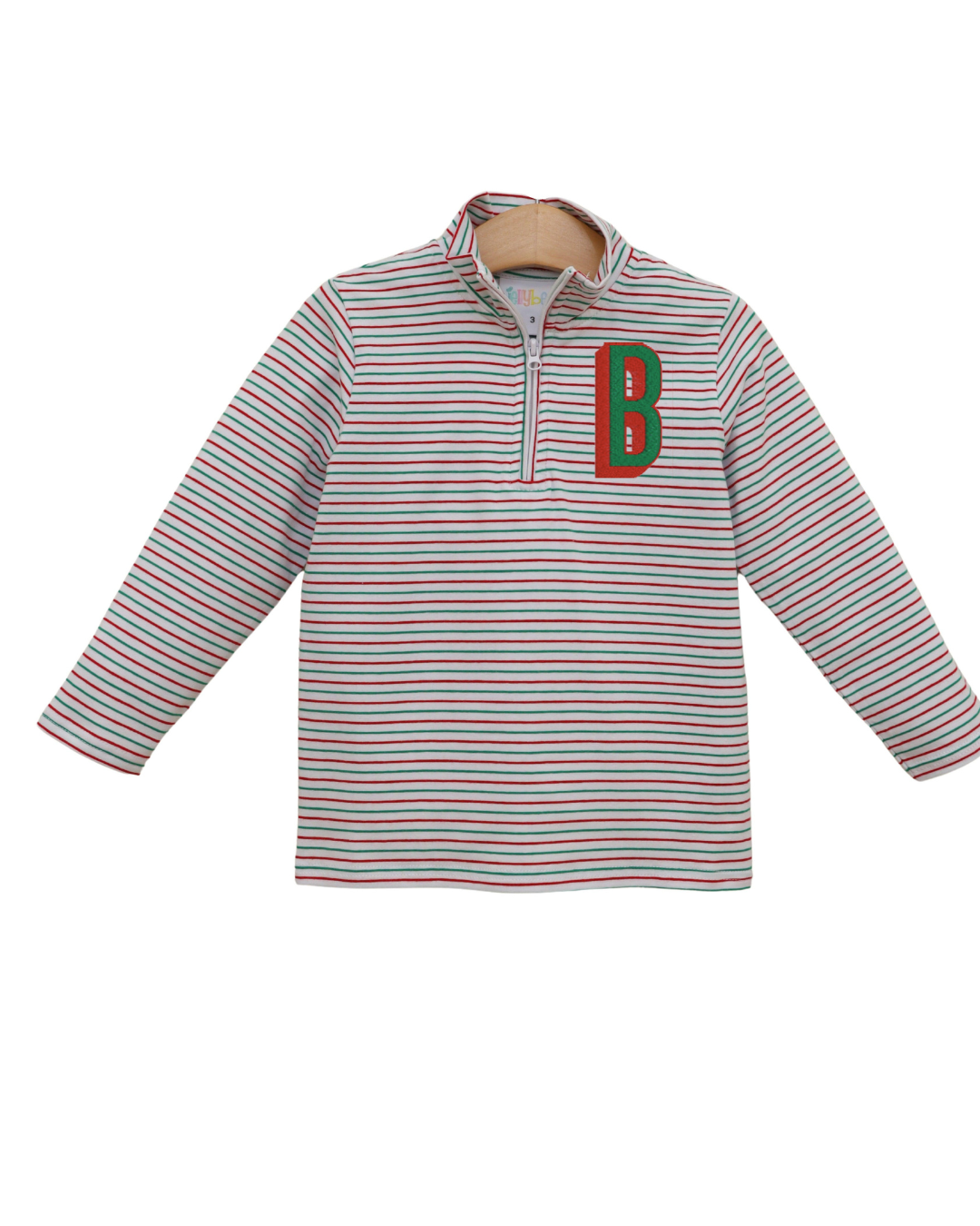 Christmas Candy Stripe Evan Pullover