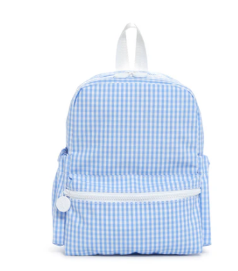 Mini Backer - Backpack Gingham Sky